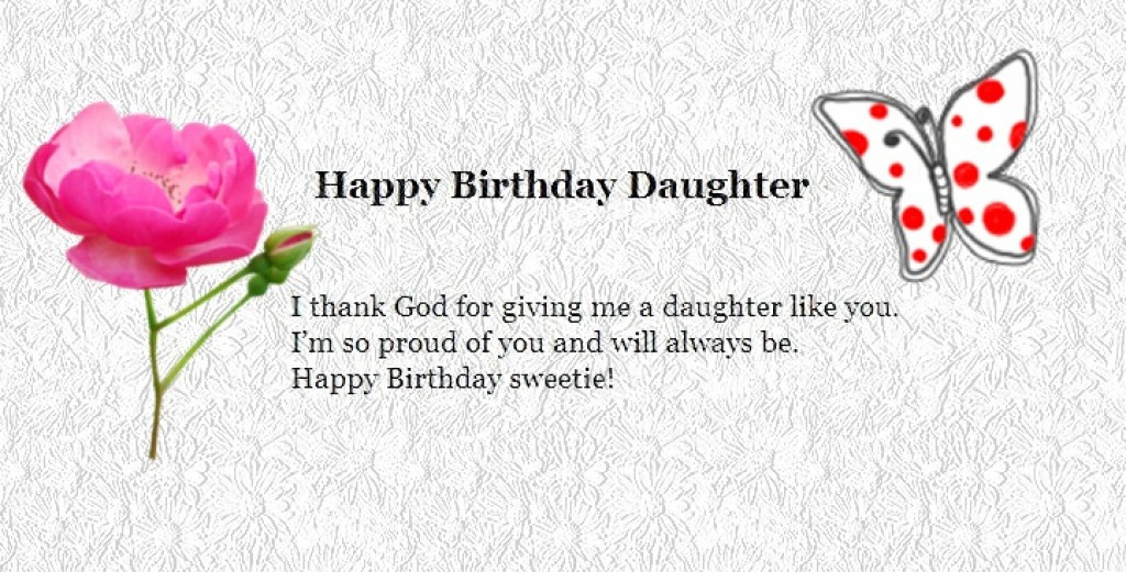 Happy Birthday Wishes To My Daughter From Mom
 Happy Birthday Wishes to My Daughter from Dad & Mom