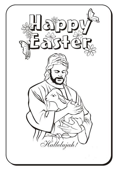 Happy Easter Coloring Pages Free Printable
 Easter Coloring Pages February 2012