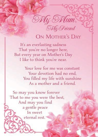 Happy Mother'S Day In Heaven Quotes
 Mum today s your special day And we will think of you
