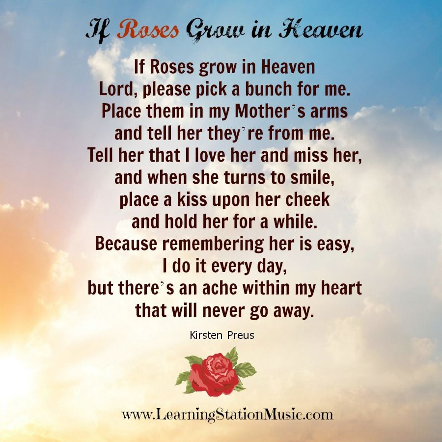 Happy Mother'S Day In Heaven Quotes
 Happy Mother s Day I dedicate this poem to all our dear