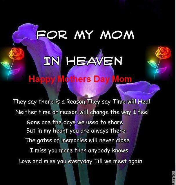 Happy Mother'S Day In Heaven Quotes
 Happy Mother’s Day in Heaven
