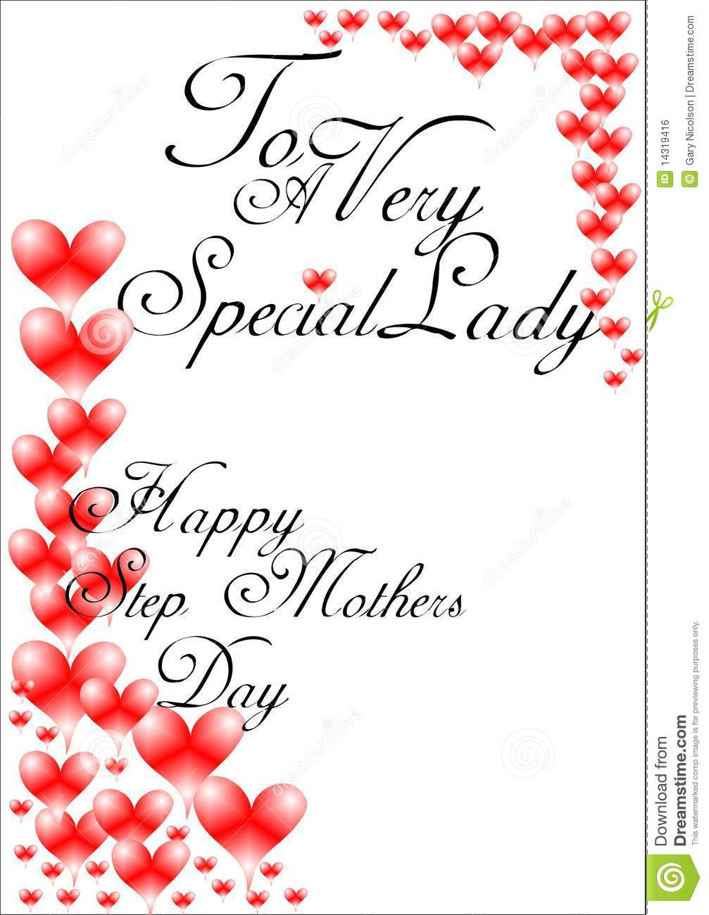 Happy Mothers Day Stepmom Quotes
 Happy stepmothers day stock illustration Illustration of