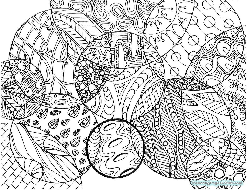 Hard Kids Coloring Pages
 Hard Zentangle Coloring Pages S