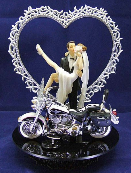 Harley Davidson Wedding Cake Toppers
 Harley Davidson Wedding Cake Toppers Wedding and Bridal