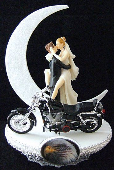 Harley Davidson Wedding Cake Toppers
 Harley Cake Topper 5