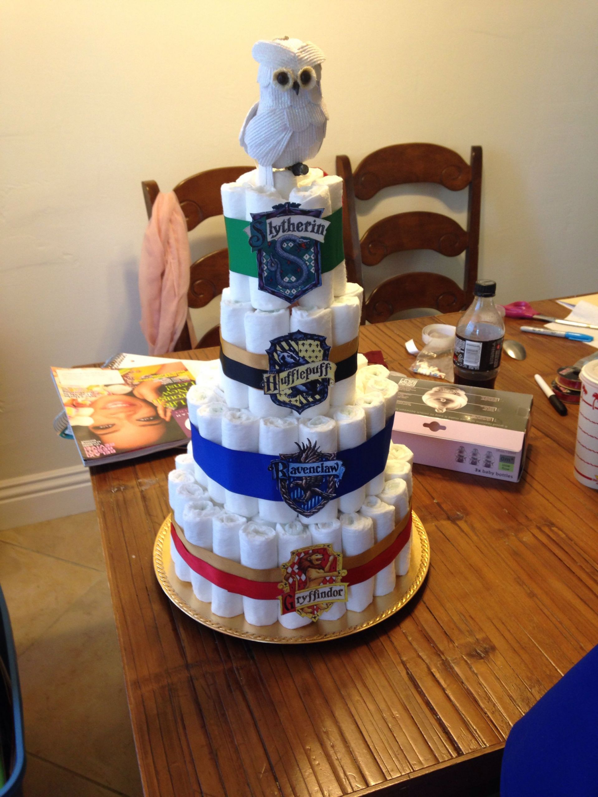 Harry Potter Baby Gift Ideas
 Harry Potter Diaper Cake