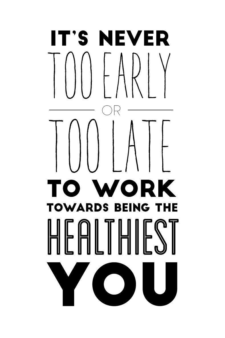 Health Quotes Inspirational
 How to be Your Healthiest You–in College & Beyond