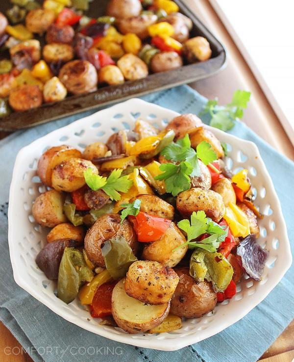 Healthy Chicken Sausage Recipes
 Roasted Chicken Sausage Peppers and Potatoes
