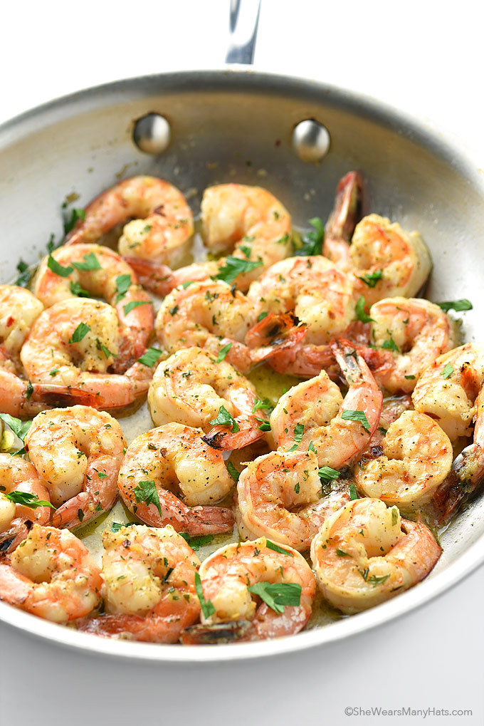Healthy Delicious Dinner
 Easy Garlic Shrimp Recipe