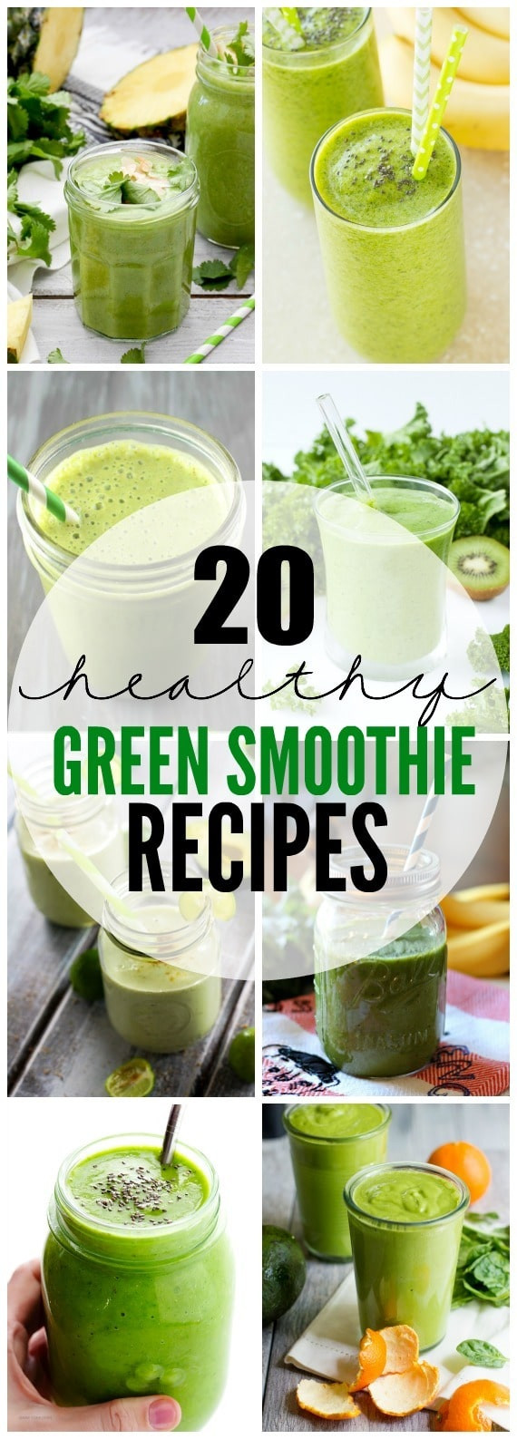 Healthy Green Smoothies
 20 Healthy Green Smoothie Recipes Yummy Healthy Easy