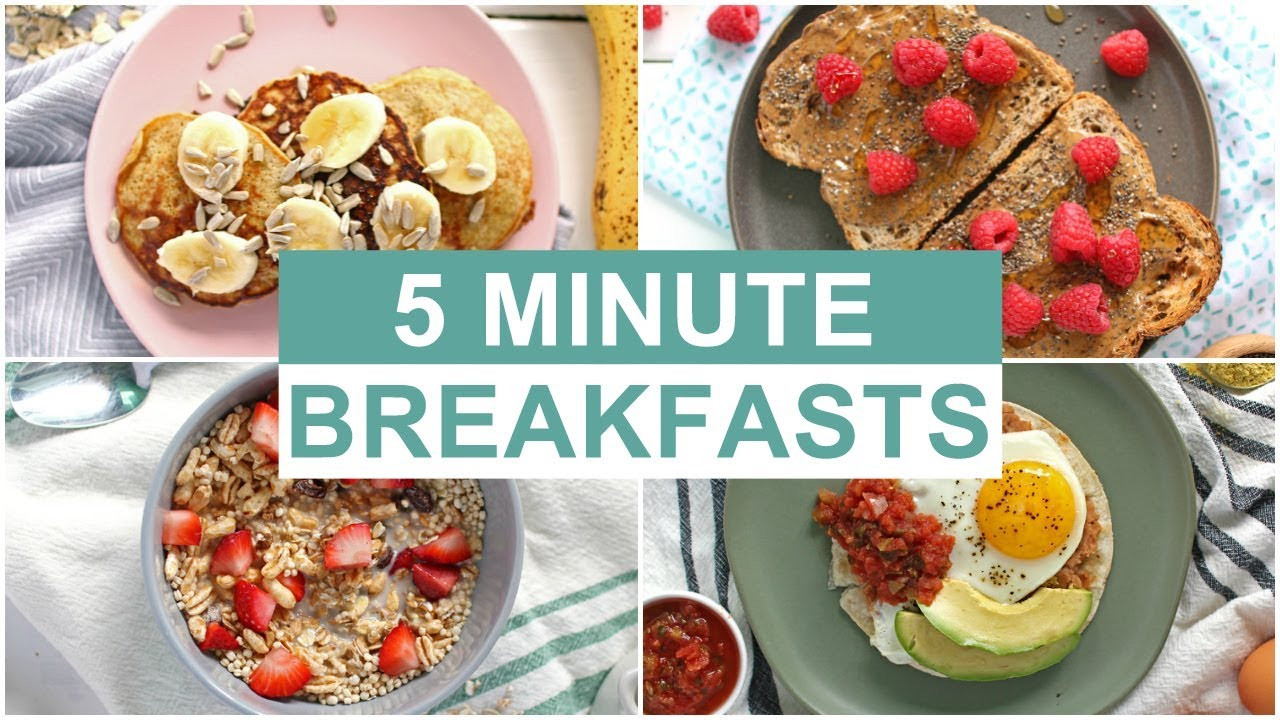 Healthy Low Cholesterol Breakfast
 EASY 5 Minute Breakfast Recipes