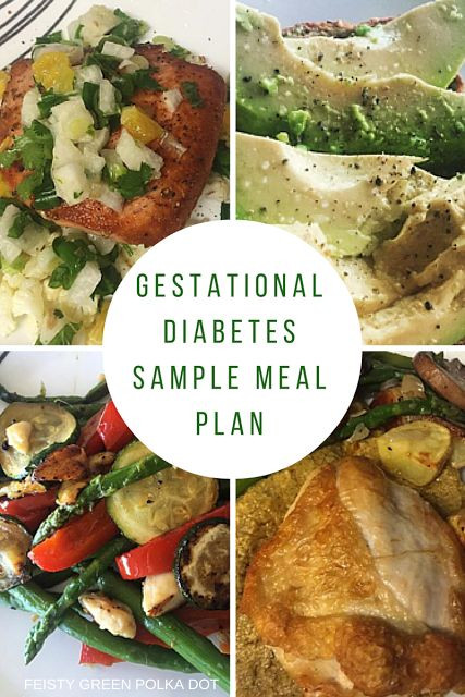 Healthy Pregnancy Dinner Recipes
 Gestational Diabetes Sample Meal Plan