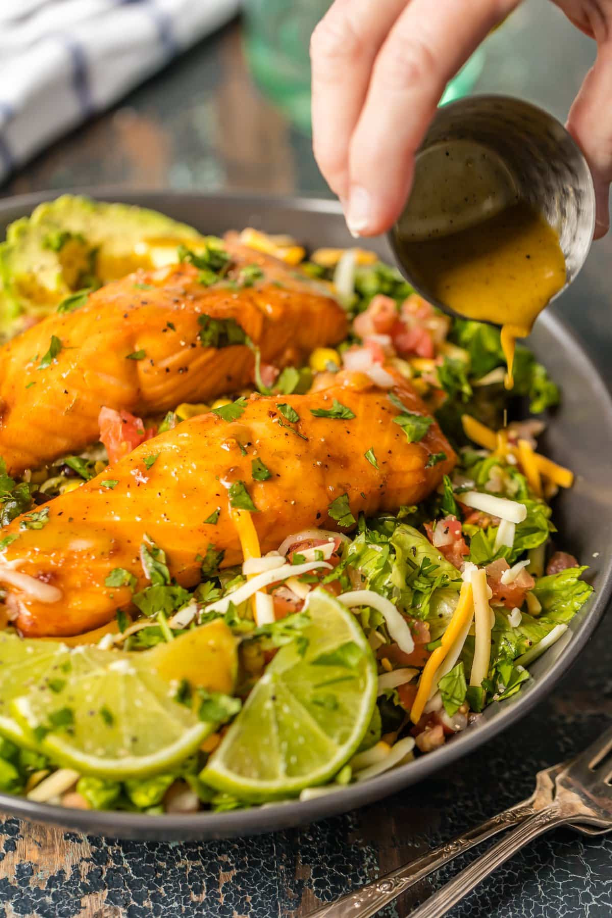 Healthy Salmon Salad
 Tequila Lime Salmon Salad Recipe The Cookie Rookie
