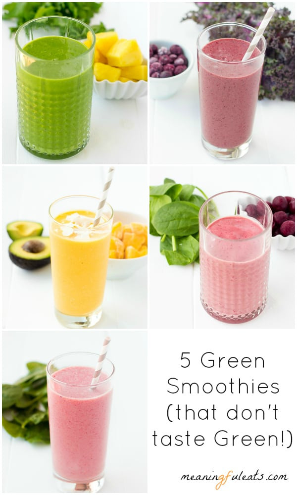 Healthy Smoothies With Spinach
 Strawberry Banana Spinach Smoothie Meaningful Eats