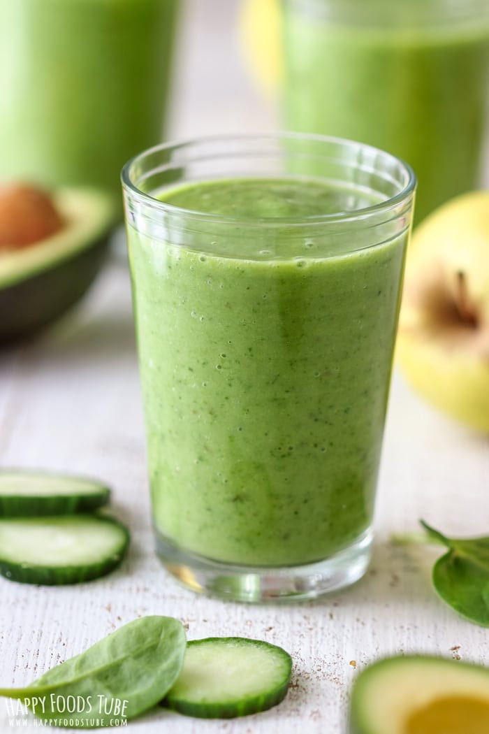 Healthy Smoothies With Spinach
 Spinach Cucumber Smoothie Happy Foods Tube