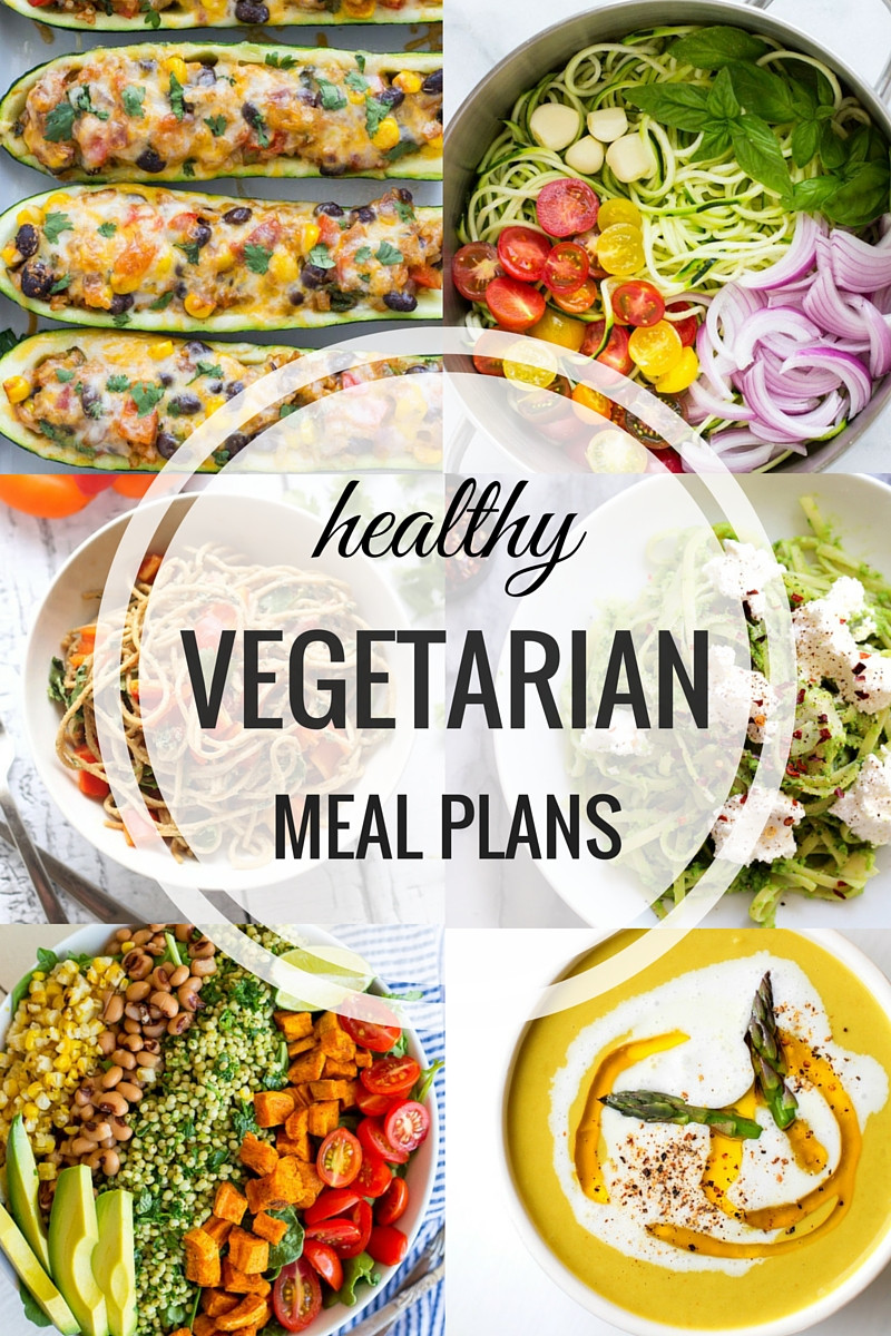 Healthy Vegetarian Dinners
 Healthy Ve arian Meal Plan Week of 7 9 16