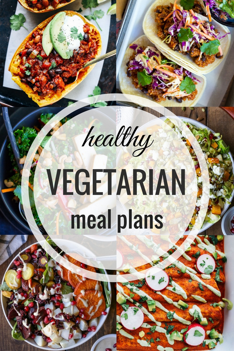 Healthy Vegetarian Dinners
 Healthy Ve arian Meal Plan Week of 1 21 2016 Hummusapien
