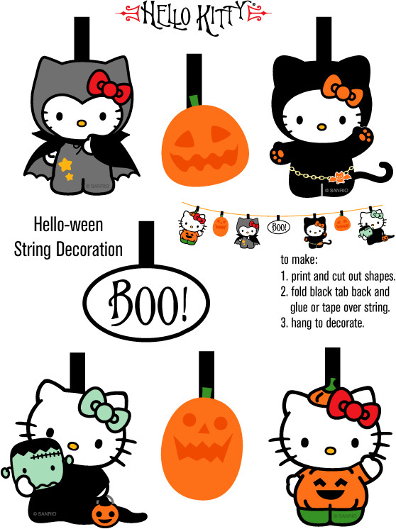 Hello Kitty Halloween Party Ideas
 Hello Kitty Loft Cute Hello Kitty Freebies For Halloween