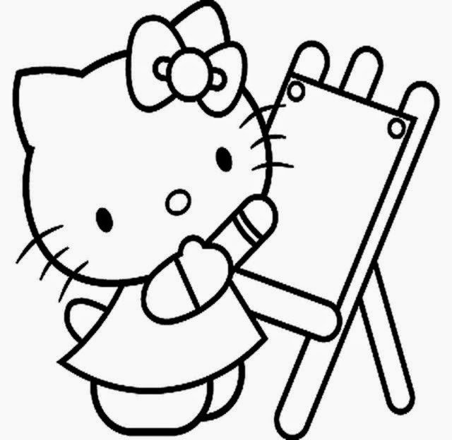 Hello Kitty Printable Coloring Pages
 February 2015