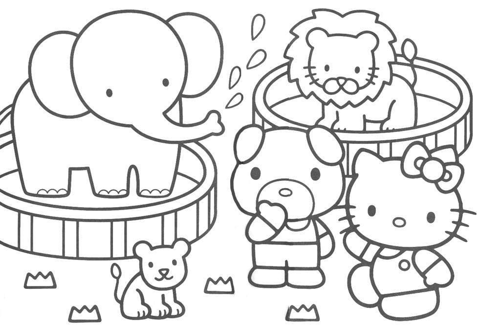 Hello Kitty Printable Coloring Pages
 Mildred Patricia Baena printable coloring pages hello kitty