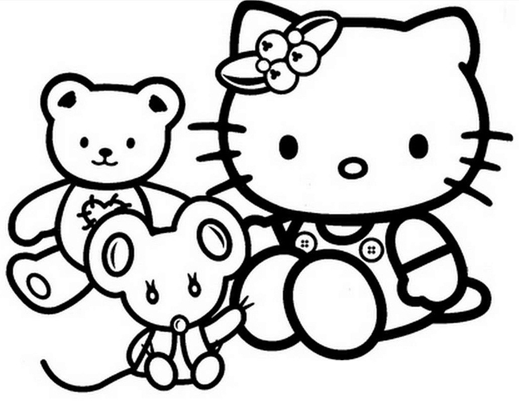 Hello Kitty Printable Coloring Pages
 Coloring Pages For Kids To Color at GetDrawings