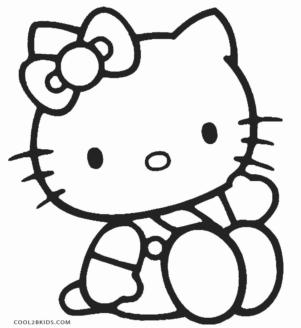 Hello Kitty Printable Coloring Pages
 Free Printable Hello Kitty Coloring Pages For Pages
