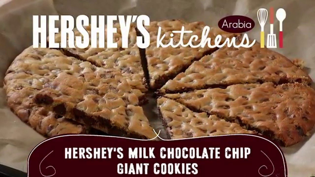Hershey Chocolate Chip Cookies
 HERSHEY S Milk Chocolate Chip Giant Cookies Recipe