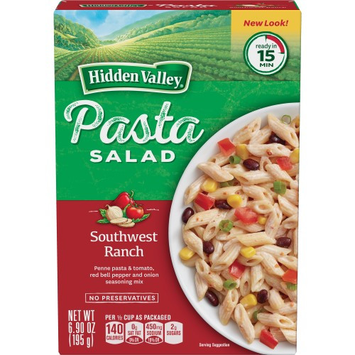 Hidden Valley Pasta Salad
 Hidden Valley Southwest Ranch Pasta Salad 6 9 Ounces