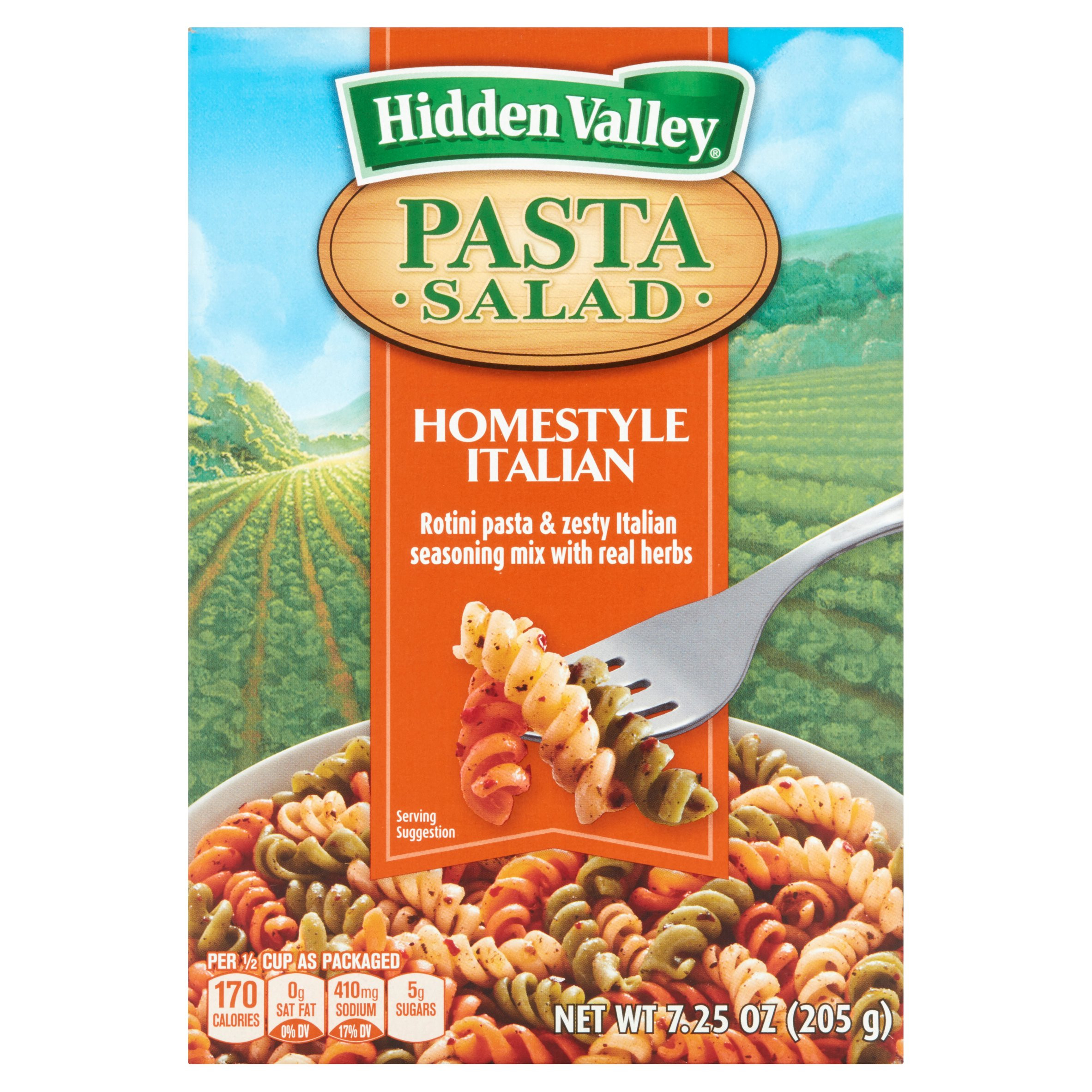 Hidden Valley Pasta Salad
 hidden valley ranch pasta salad box directions