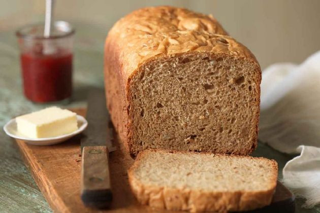 High Fiber Bread Machine Recipes
 King Arthur Whole Wheat Bread Machine loaf Recipe