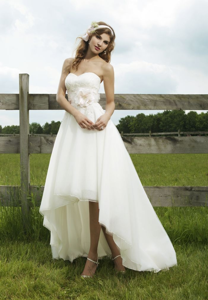 High Low Wedding Gown
 Simple High Low Wedding Dresses