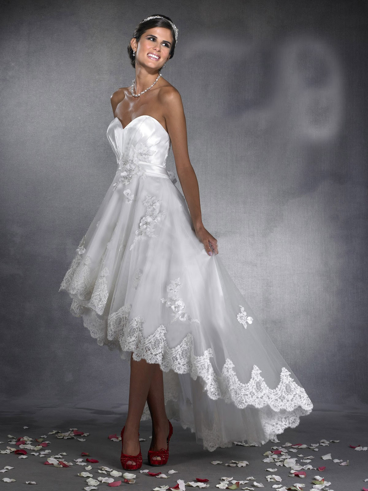 High Low Wedding Gown
 WhiteAzalea High Low Dresses November 2012