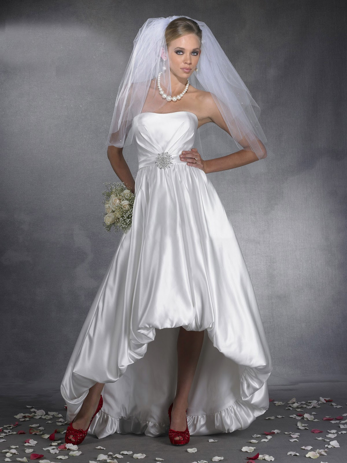 High Low Wedding Gown
 WhiteAzalea High Low Dresses High low Wedding Dresses