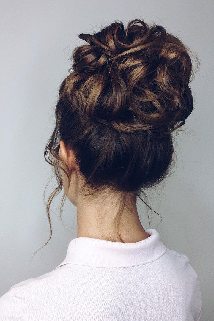 High Updo Hairstyle
 Drop Dead Gorgeous Messy Updo Hairstyle Idea