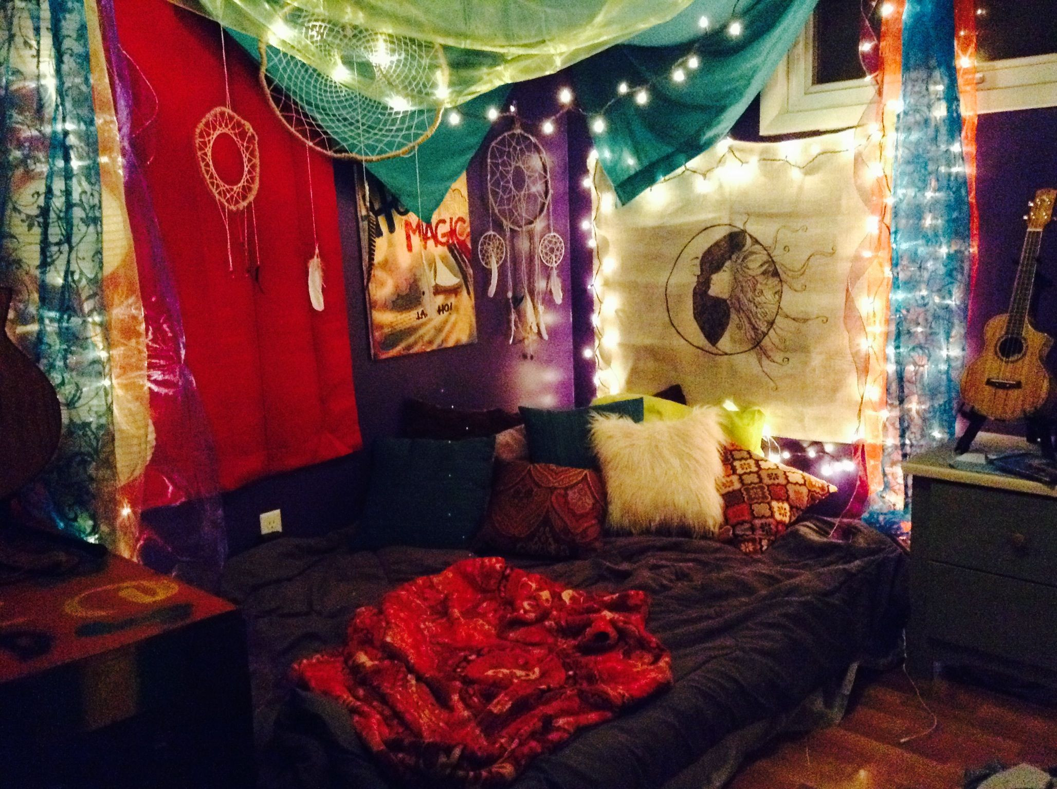 Hippie Decor DIY
 Boho hippie room Room Decor