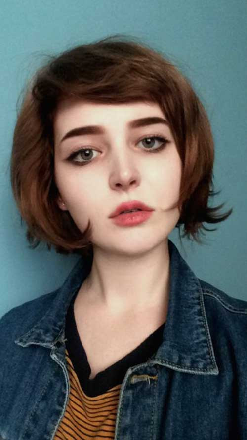 Hipster Girl Hairstyles
 Short Haircuts with Bangs for a New Style