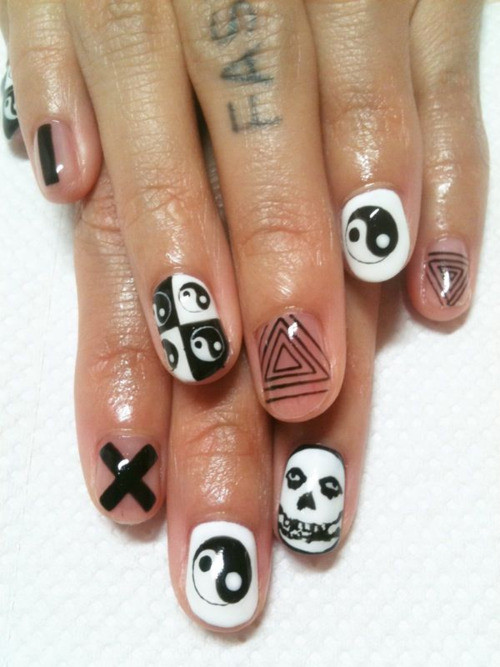 Hipster Nail Designs
 hipster nails on Tumblr