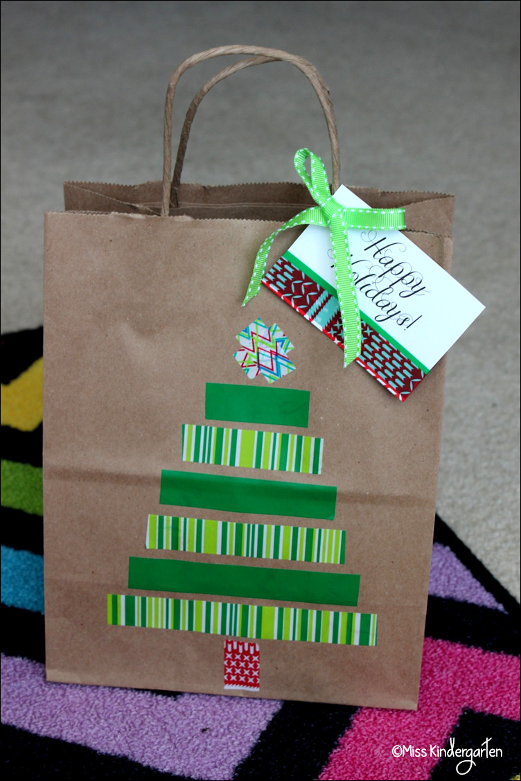 Holiday Gift Bag Ideas
 ScotchEXP holiday t bags and tags Miss Kindergarten