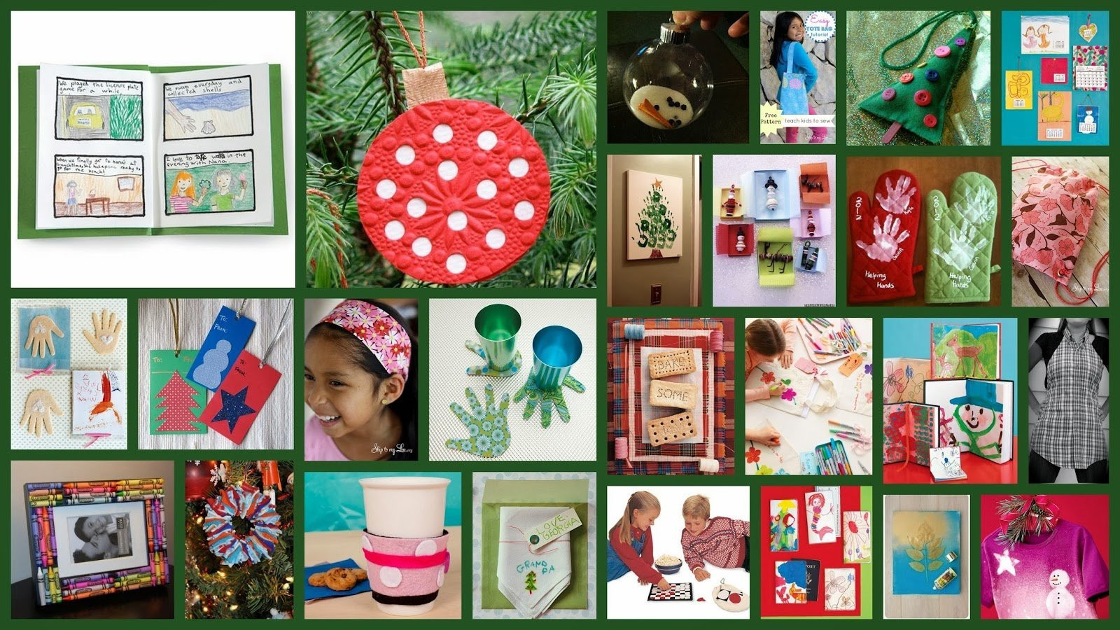 Holiday Gifts For Kids
 25 Christmas Gifts Kids Can Make