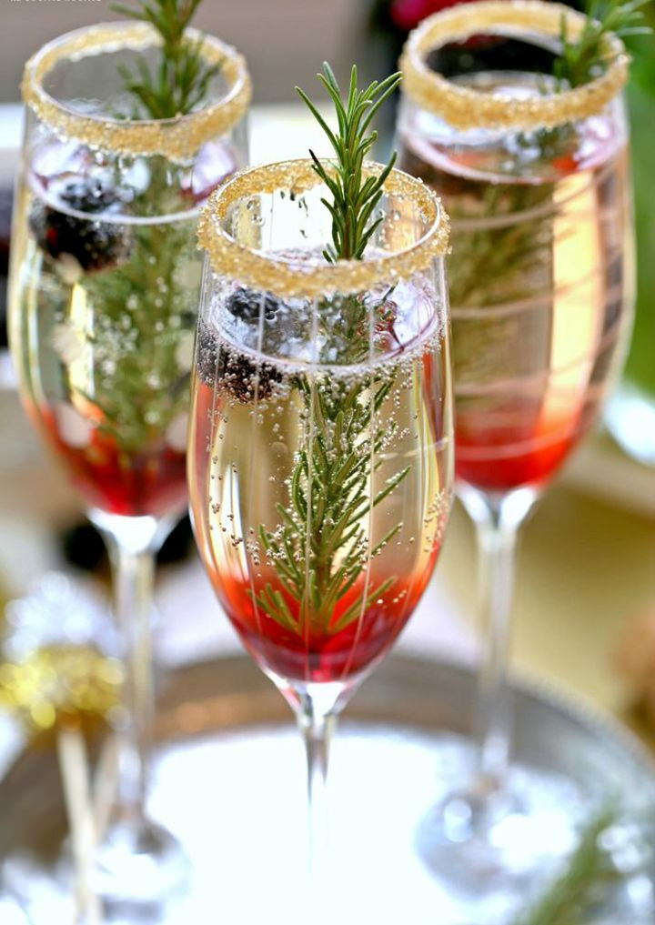 Holiday Party Drink Ideas
 Perfect Holiday Signature Drink The Blackberry Ombre