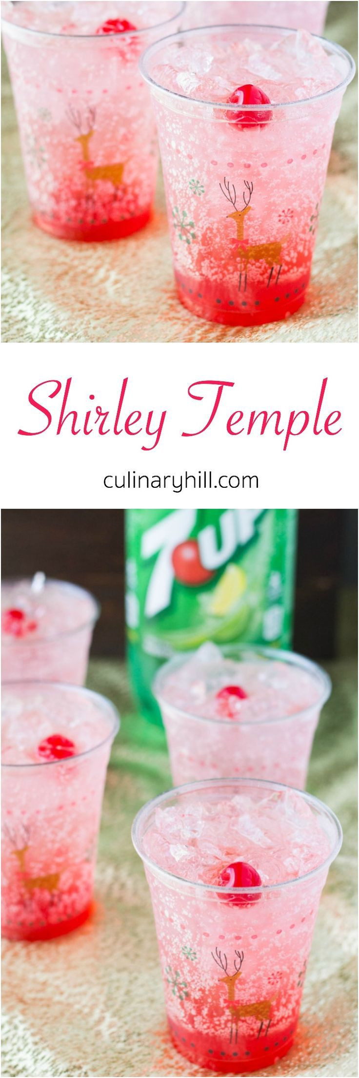 Holiday Party Drink Ideas
 Shirley Temple Recipe