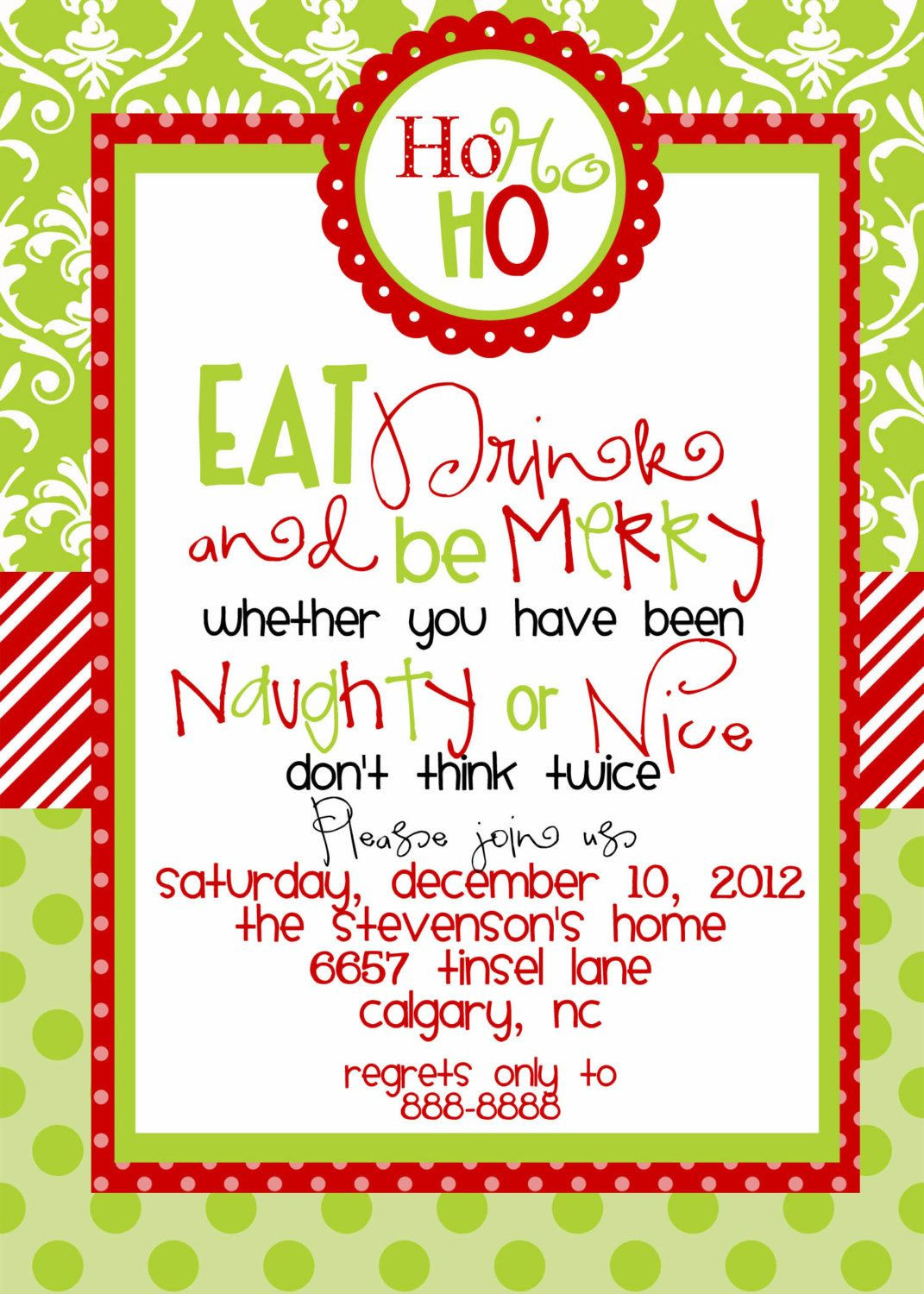 21 Ideas for Holiday Party Invitation Ideas - Home, Family, Style and Art Ideas