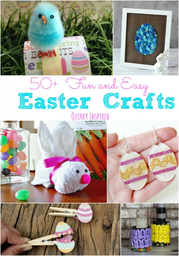 Home Craft Ideas Kids
 50 Easy Easter Crafts that Your Whole Family Will Love