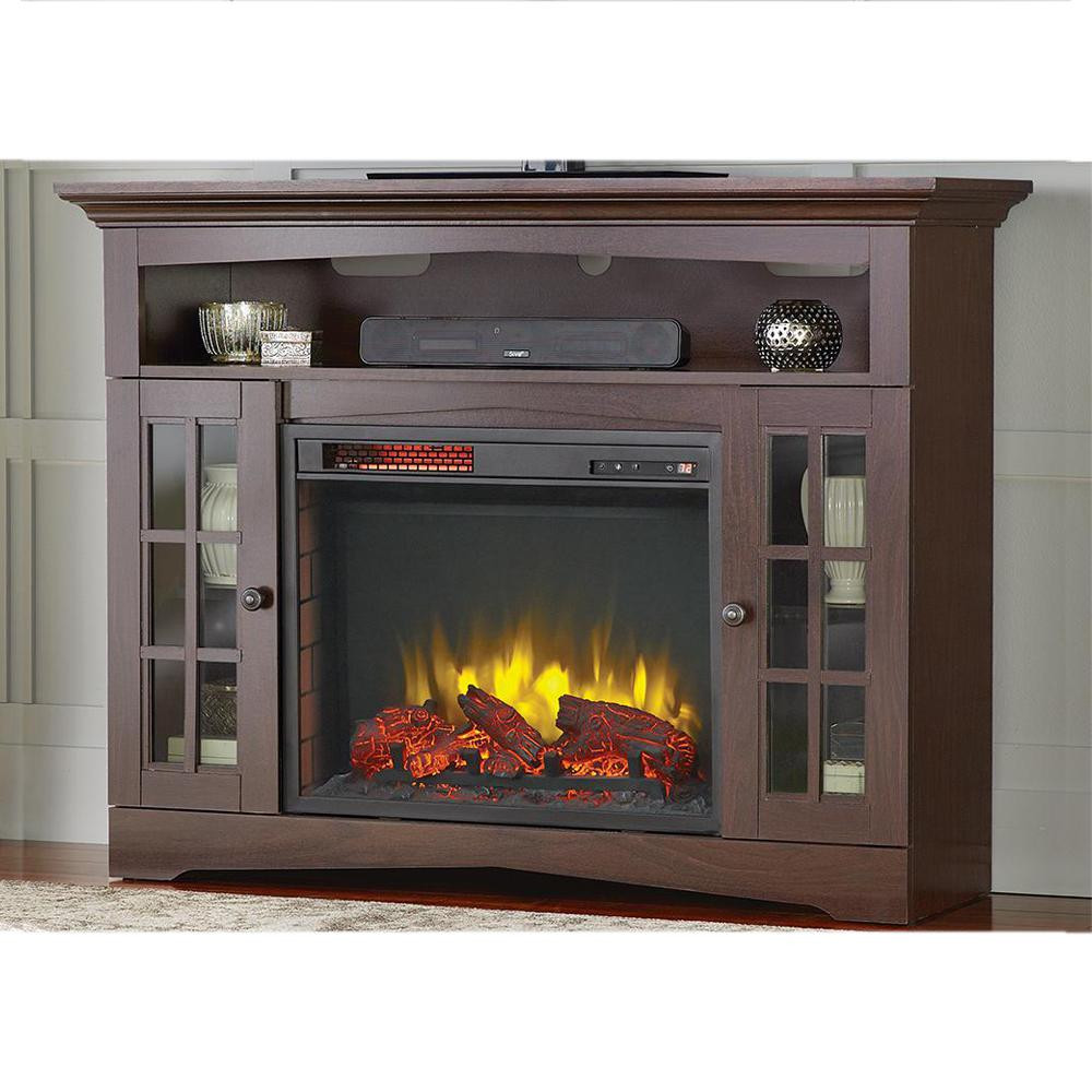 Home Electric Fireplace
 Home Decorators Collection Avondale Grove 48 in TV Stand