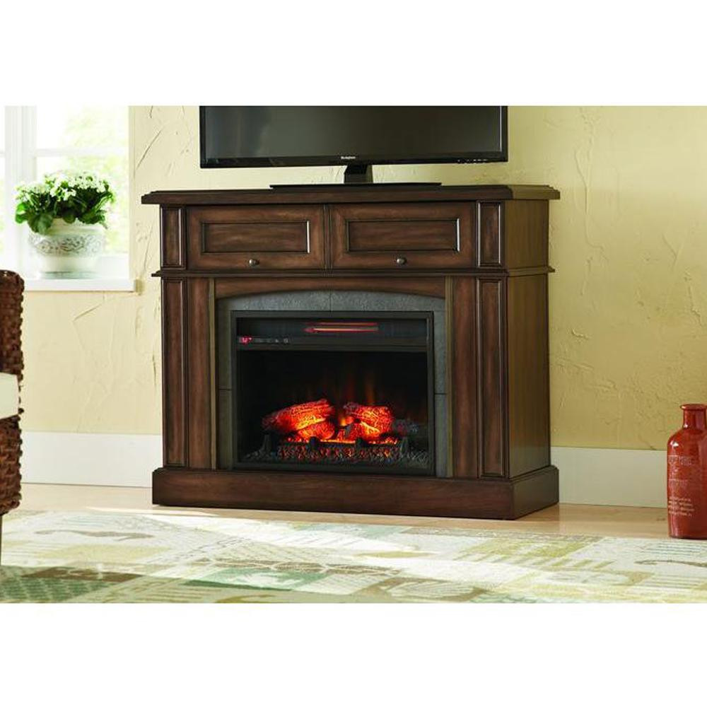 Home Electric Fireplace
 Home Decorators Collection Bellevue Park 42 in Mantel