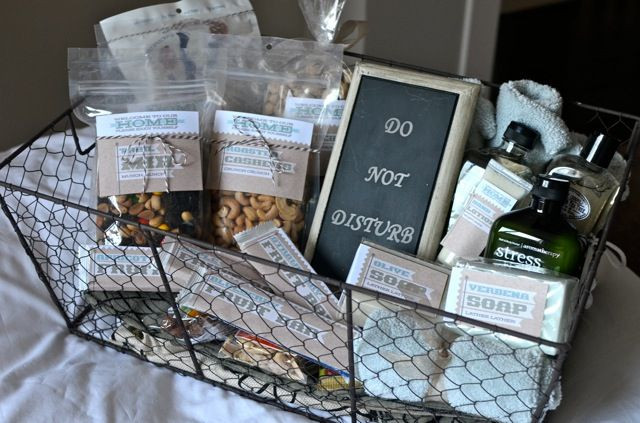 Home Improvement Gift Basket Ideas
 Be our guest Fun ideas for Guest baskets