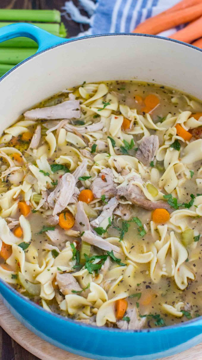 Home Made Chicken Noodle Soup
 Homemade Chicken Noodle Soup [VIDEO] Sweet and Savory Meals