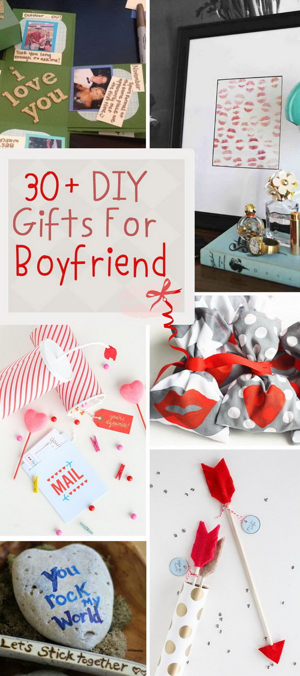 Homemade Gift Ideas Boyfriend
 30 DIY Gifts For Boyfriend Noted List