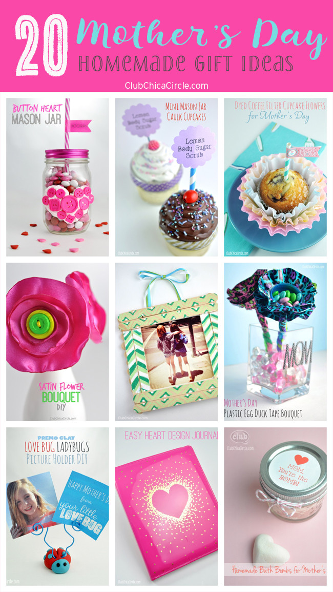 Homemade Mother'S Day Gift Ideas
 20 Mother s Day Homemade Gift Ideas