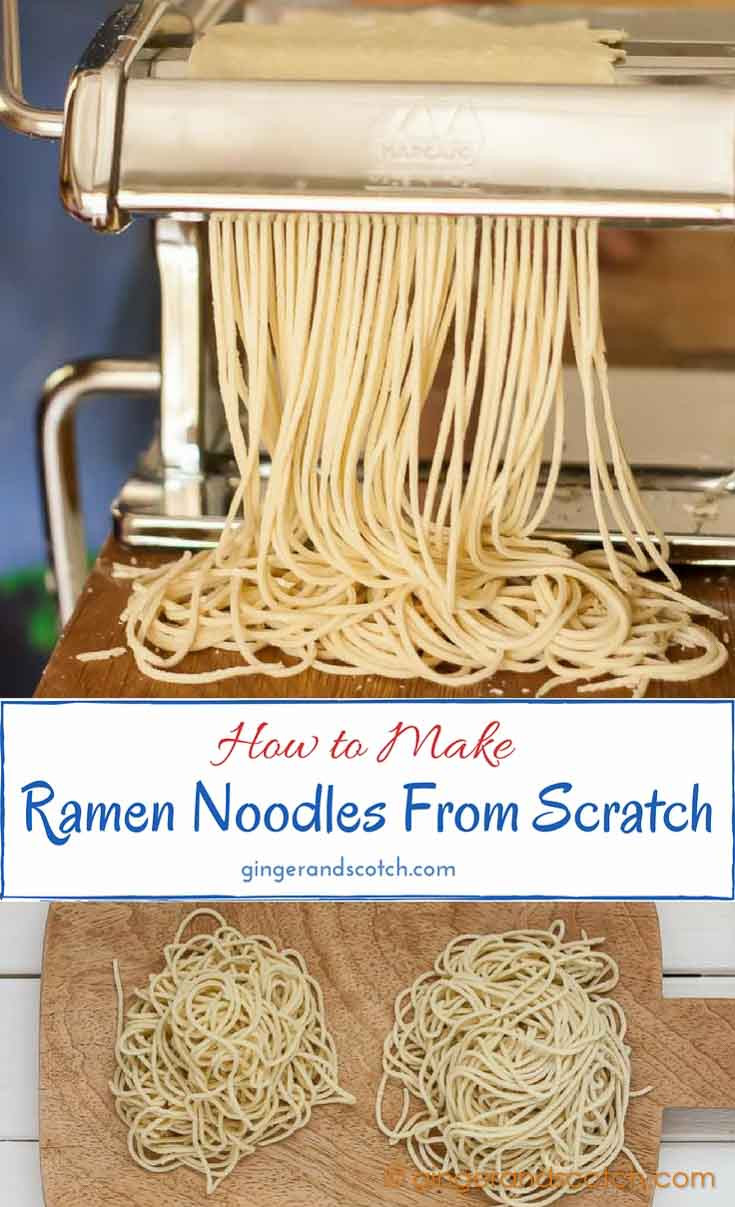 Homemade Noodles From Scratch
 Ramen Noodles From Scratch the No Knead Easy Way